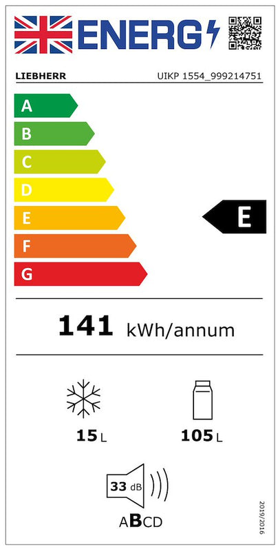 Liebherr UIKP1554 Built-Under Fridge (Discontinued)