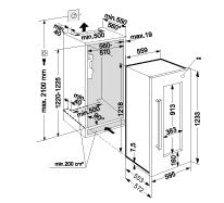 Liebherr EWTdfb2353 48 Bottle 2-Zone Built-In Wine Cabinet (Discontinued)