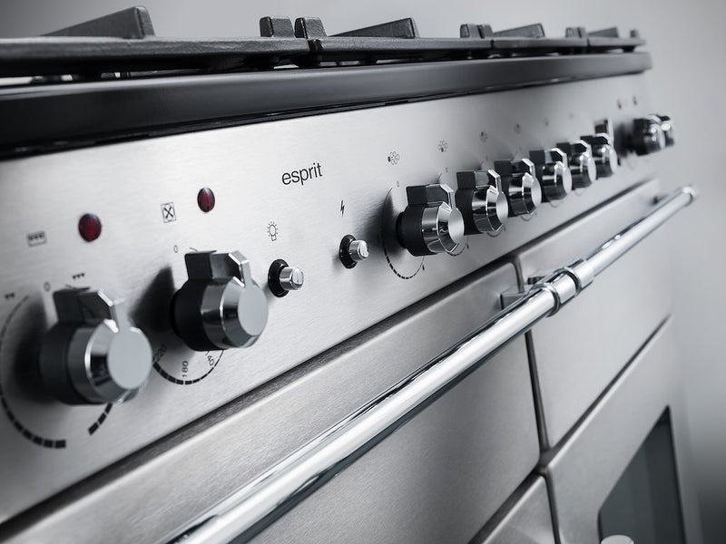 Rangemaster ESP110DFFSS/C Esprit 110 Dual Fuel Range Cooker (Discontinued)