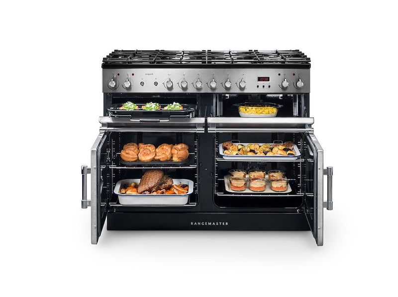 Rangemaster ESP110DFFSS/C Esprit 110 Dual Fuel Range Cooker (Discontinued)
