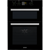 Indesit Aria IDD 6340 BL Electric Double Built-in Oven in Black Thumbnail