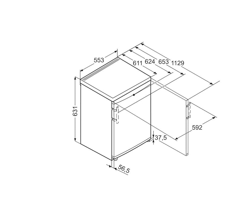 Liebherr GX823 Low Frost Freezer (Discontinued)
