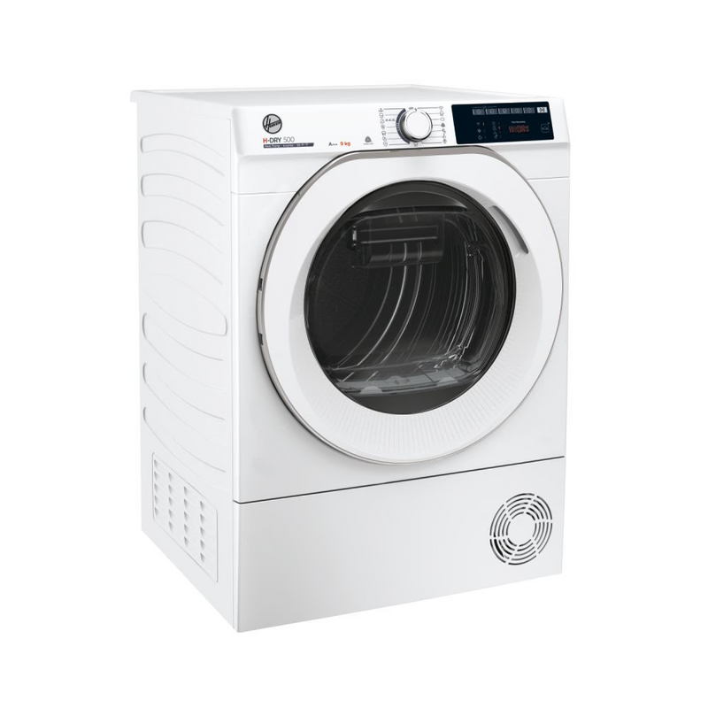 Hoover NDE H9A3TCE-80/N D-Dry 500 9kg Heat Pump Tumble Dryer - White (Discontinued)