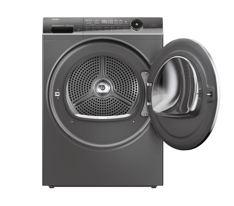 Haier HD90-A3Q979SU1 I Pro Series 7 9kg Heat Pump Tumble Dryer - Graphite (Discontinued)