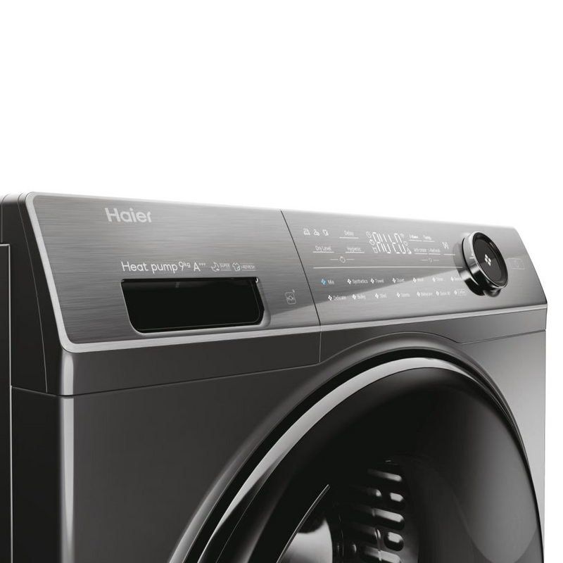 Haier HD90-A3Q979SU1 I Pro Series 7 9kg Heat Pump Tumble Dryer - Graphite (Discontinued)