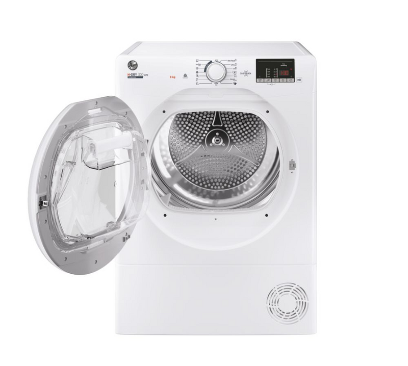 Hoover H-Dry 300 HLE C9DE NFC 9kg Condenser Tumble Dryer - White (Discontinued)