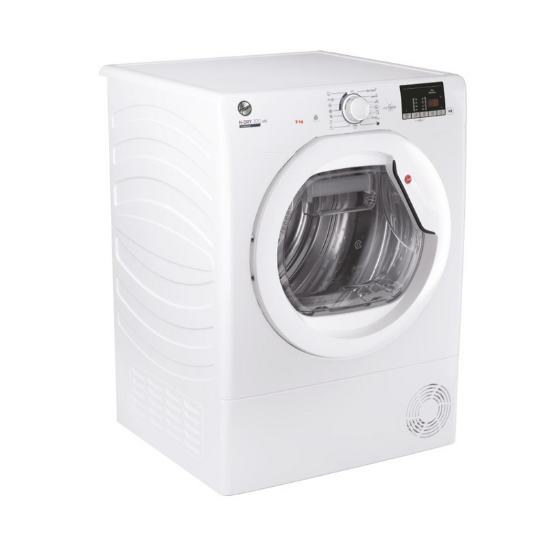 Hoover H-Dry 300 HLE C9DE NFC 9kg Condenser Tumble Dryer - White (Discontinued)