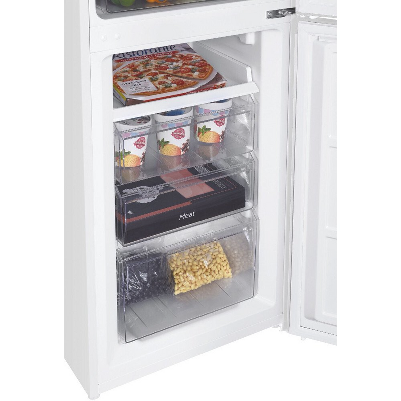 Hoover HOCH1T518FWHK Total No Frost Combi 55cm - White - F Rated