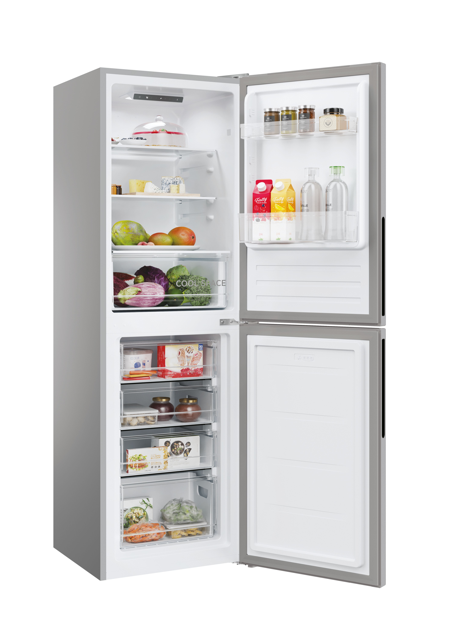 Hoover HOCT3L517ESK-1 Fridge Freezer - Silver - E Rated (Discontinued)