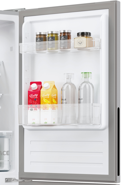 Hoover HOCT3L517ESK-1 Fridge Freezer - Silver - E Rated (Discontinued)