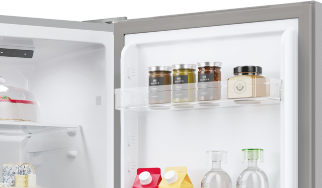 Hoover HOCT3L517ESK-1 Fridge Freezer - Silver - E Rated (Discontinued)