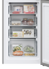 Hoover HOCT3L517ESK-1 Fridge Freezer - Silver - E Rated (Discontinued) Thumbnail