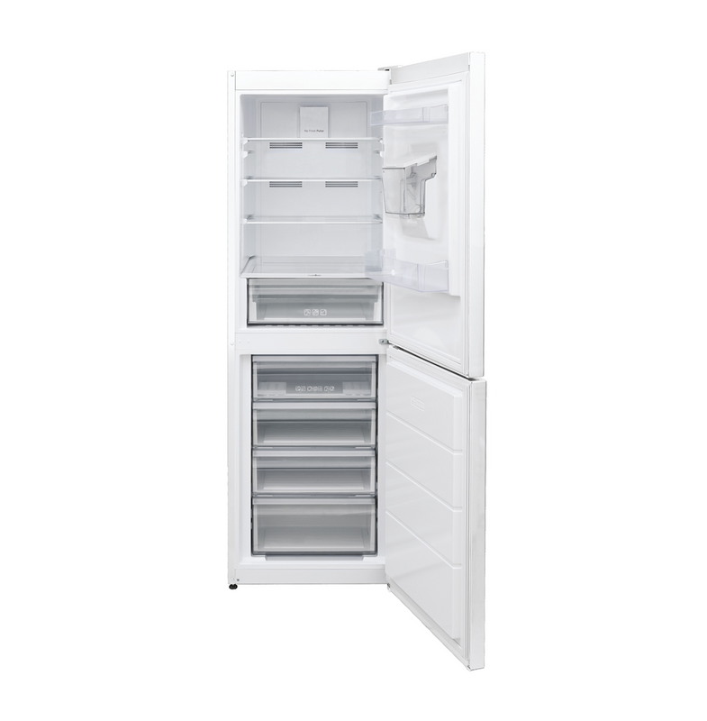 Hoover HOCV1T618EWWK-1 Fridge Freezer - Silver - E Rated (Discontinued)