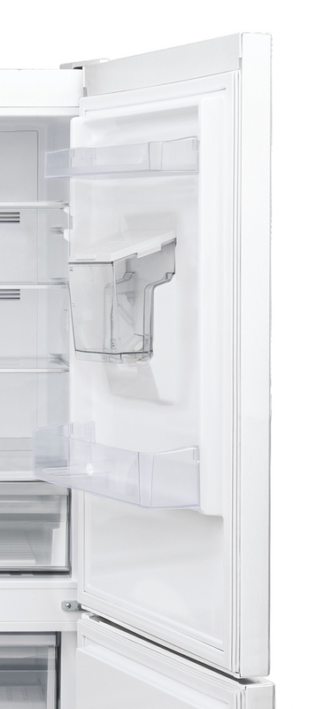 Hoover HOCV1T618EWWK-1 Fridge Freezer - Silver - E Rated (Discontinued)