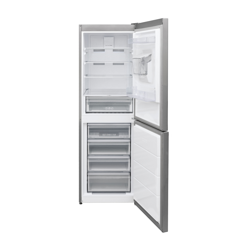 Hoover HOCV1T618EWXK-1 Fridge Freezer - Silver - E Rated (Discontinued)