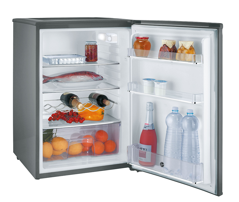 Hoover HOLHS58EXK Under Counter Fridge - Silver - E Rated