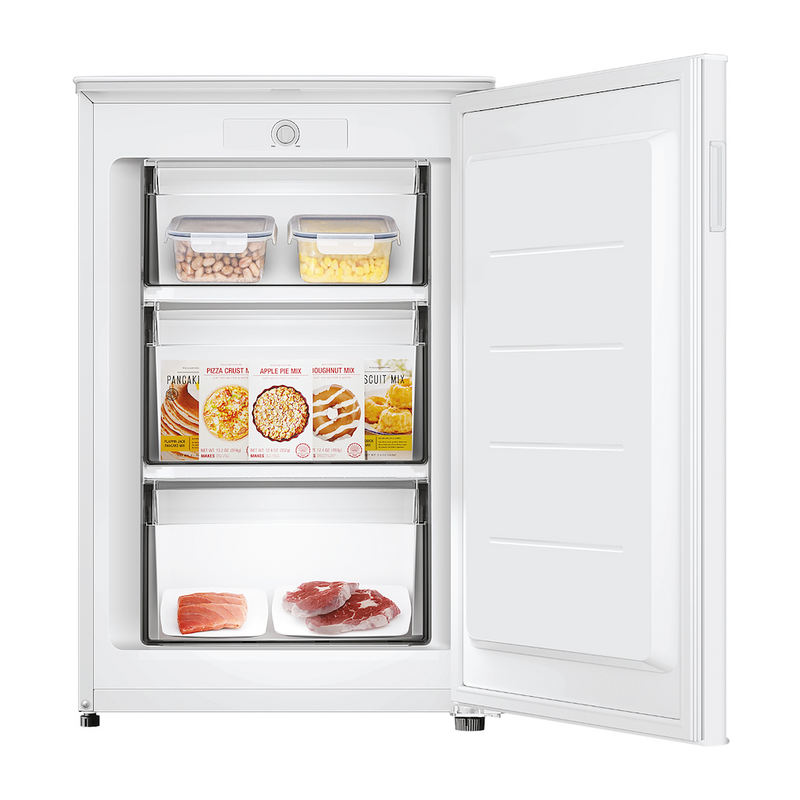Hoover HOUQS 58EWK Undercounter Freezer - White (Discontinued)