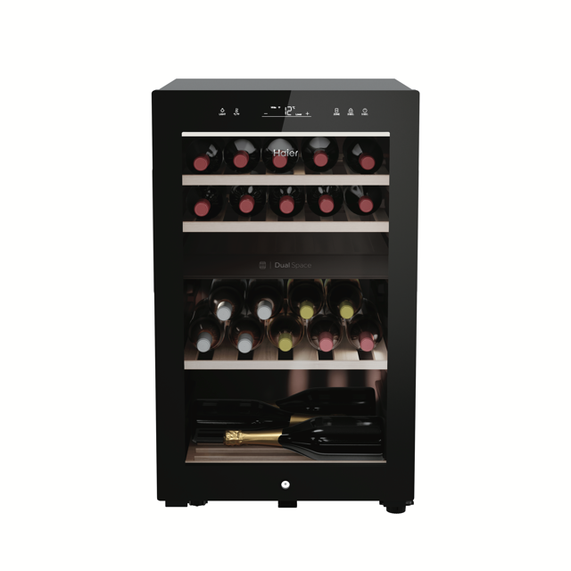 Haier HWS42GDAU1 42 Bottle Dual Zone Wine Cooler