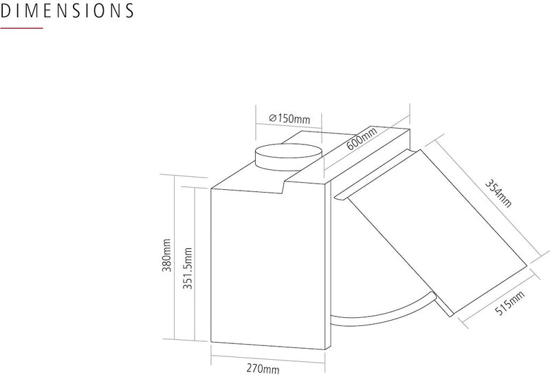 Caple INCH Integrated Cooker Hood (Discontinued)