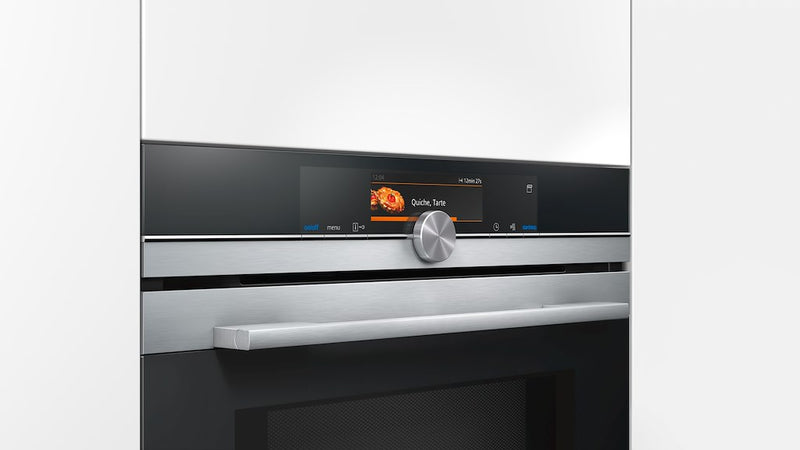 Siemens HN678GES6B, Built-in oven with added steam and microwave function (Discontinued)