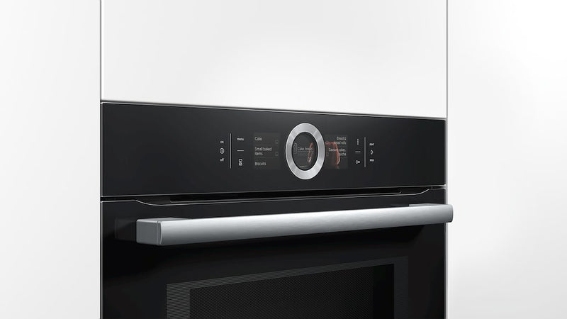 Bosch CMG656BB6B, Built-in compact oven with microwave function (Discontinued)