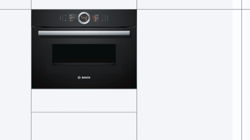 Bosch CMG656BB6B, Built-in compact oven with microwave function (Discontinued)