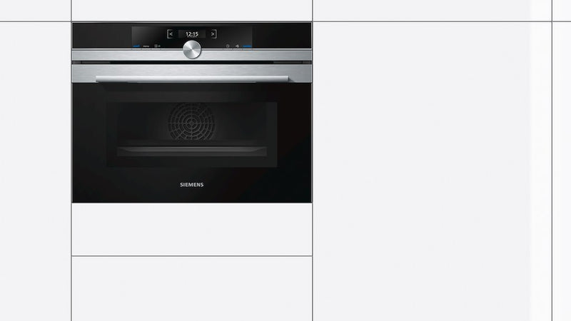 Siemens CM633GBS1B, Built-in compact oven with microwave function (Discontinued)