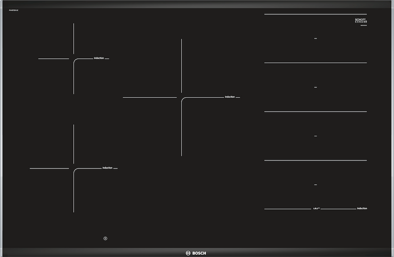 Bosch PXV875DV1E, Induction hob (Discontinued)