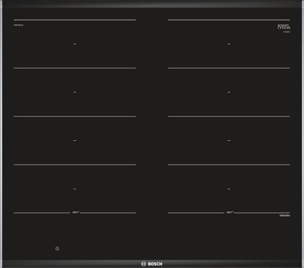 Bosch PXX675DV1E, Induction hob (Discontinued)