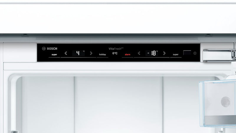 Bosch KIF86PFE0, Built-in fridge-freezer with freezer at bottom (Discontinued)