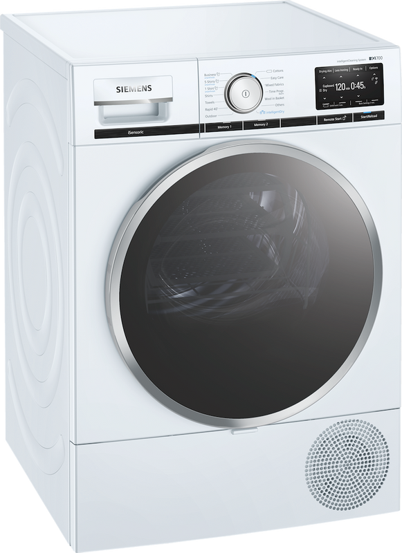 Siemens WT48XEH9GB, Heat pump tumble dryer (Discontinued)