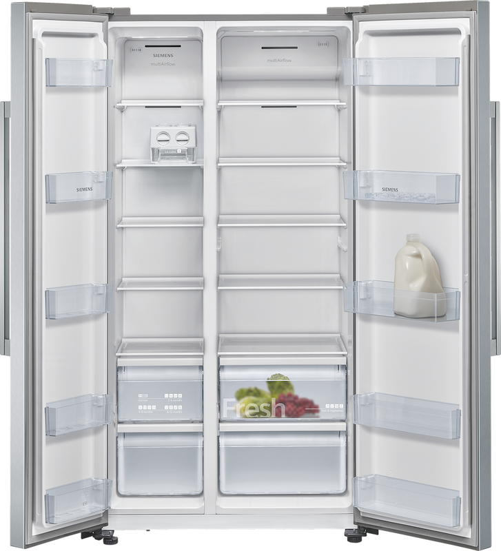 Siemens KA93NVIFP, American side by side (Discontinued)