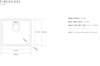 Caple MODE045/BS Caple MODE045/BS Mode 45 Inset or Undermounted Gold Thumbnail