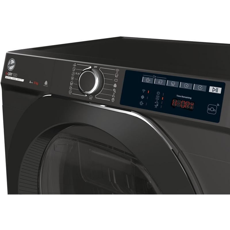 Hoover NDEH9A3TCBER80/N D-Dry 500 9kg Heat Pump Tumble Dryer - Graphite (Discontinued)