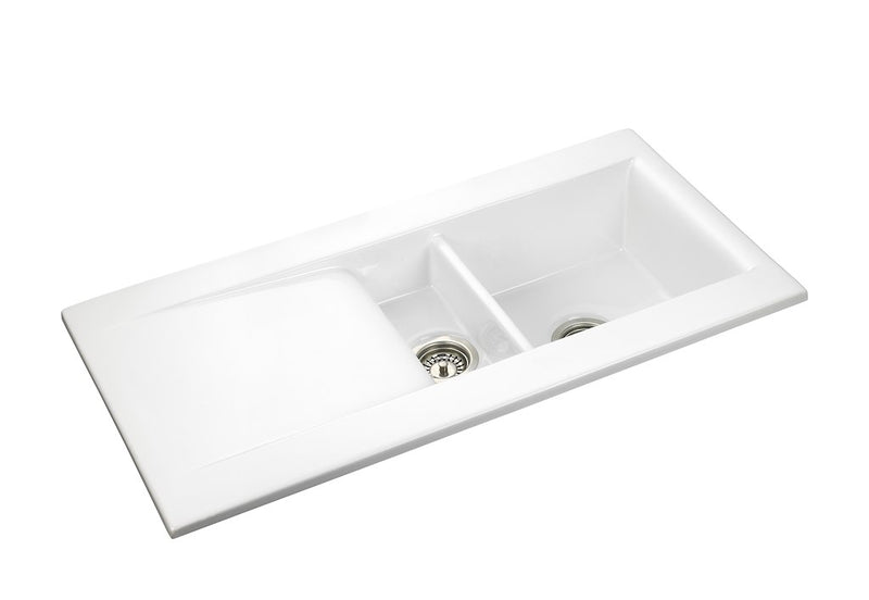 Rangemaster CNV2WH/ Nevada Sink (Discontinued)