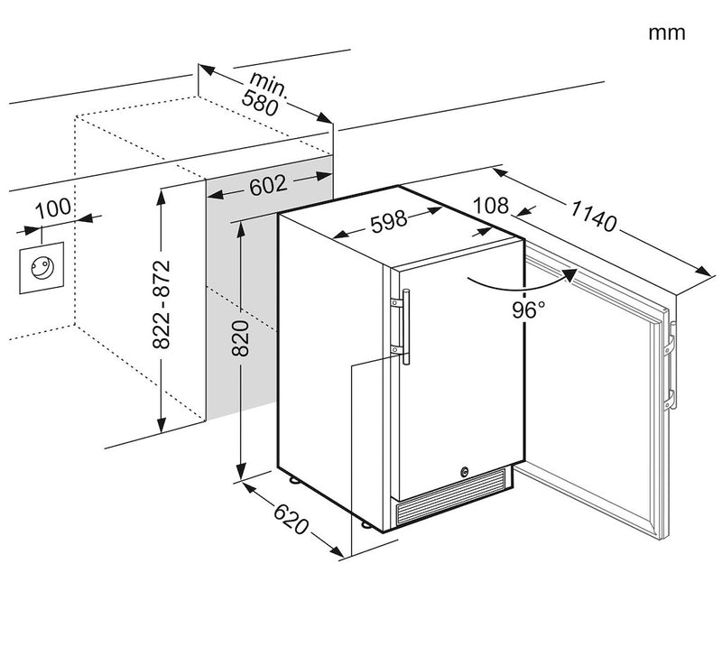 Liebherr Okes 1750 Outdoor Cooler