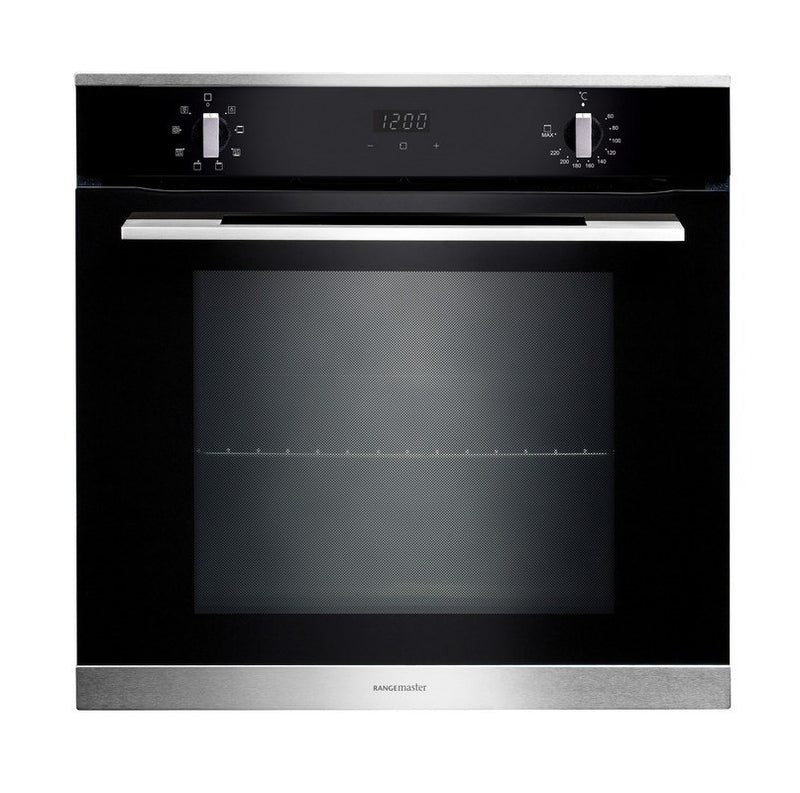 Rangemaster RMB608BL/SS 60cm Built-In 8 Function Single Oven (Discontinued)