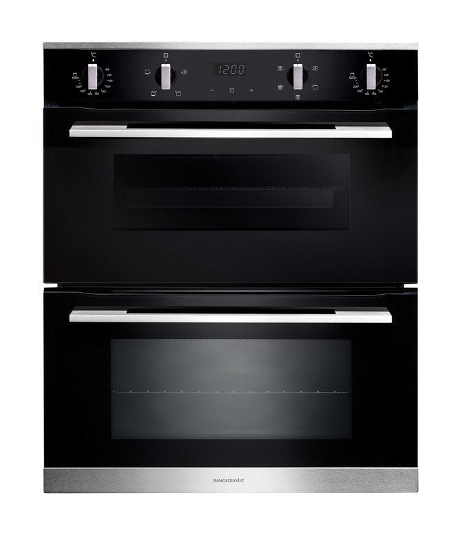 Rangemaster RMB7245BL/SS 72cm Built-Under 4/5 Functions Double Oven