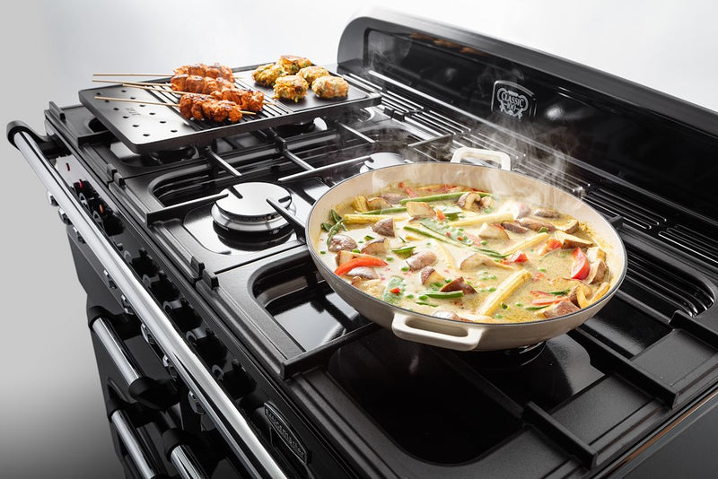 Rangemaster CDL100DFFCY/C 100cm Dual Fuel Range Cooker