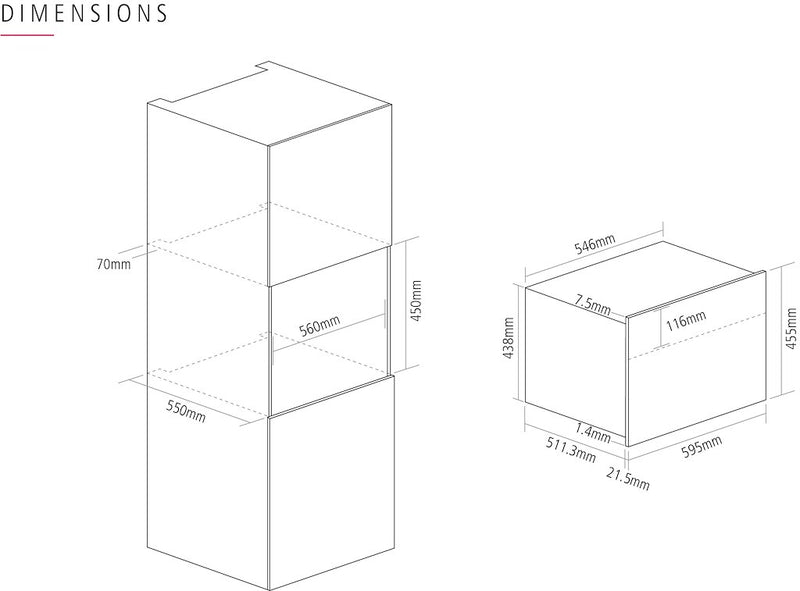 Caple SO111 Sense Built-In Combination Steam Ovens (Discontinued)