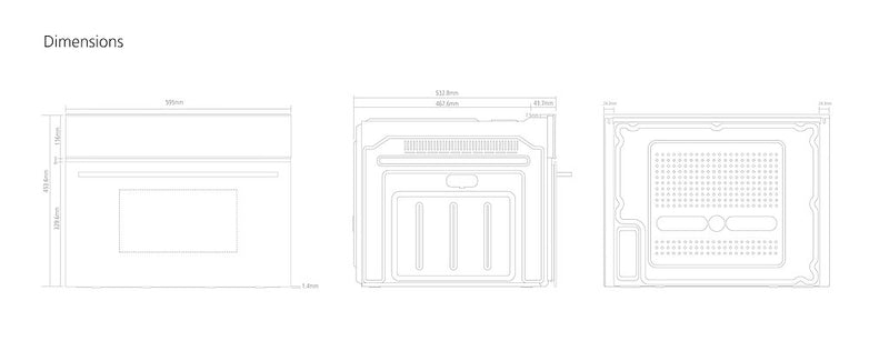 Caple SO111 Sense Built-In Combination Steam Ovens (Discontinued)