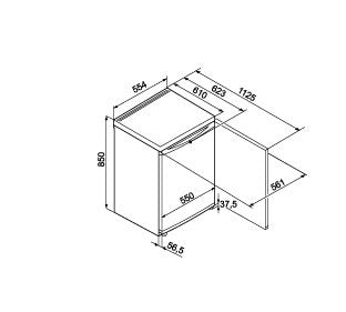 Liebherr T1700 Undercounter Larder Fridge (Discontinued)