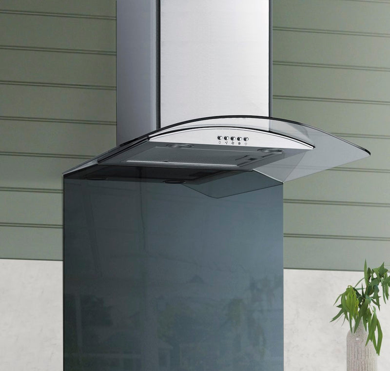 Caple TSBCURVE700 Glass Splashback