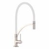 CDA TV14WH Single Lever Tap with White Pull-Out Spout Thumbnail