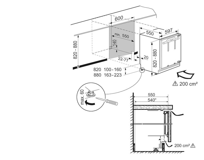 Liebherr UIKP1554 Built-Under Fridge (Discontinued)