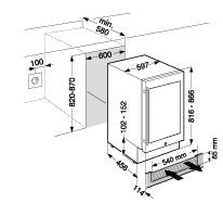 Liebherr UKes1752 46 Bottle Wine Cabinet (Discontinued)