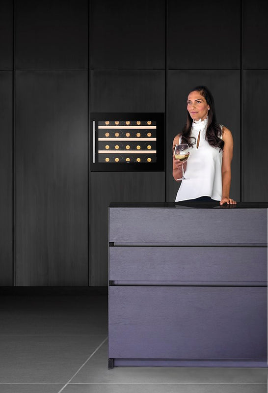 Caple WC6411 In-Column Single Zone Wine Cabinet (Discontinued)