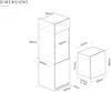 Caple WC6521 In-Column Dual Zone Wine Cabinet Thumbnail
