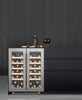 Caple WI6234 Classic Undercounter Dual Zone Wine Cabinet Thumbnail