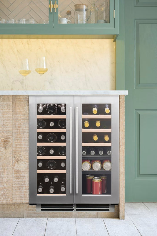 Caple WI6234 Classic Undercounter Dual Zone Wine Cabinet